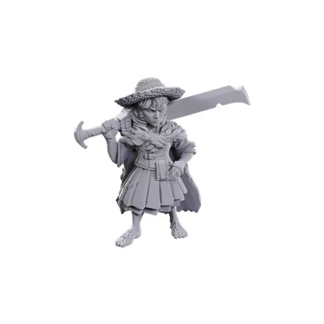 Pathfinder Deep Cuts: Female Halfling Magus Low-Level-90711