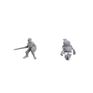 Critical Role Unpainted Miniatures: Orym, of the Air Ashari & Fresh Cut Grass-90724