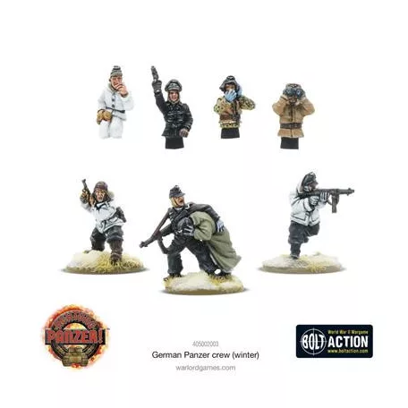 Achtung Panzer! - German Panzer Tank Crew (Winter)-405002003