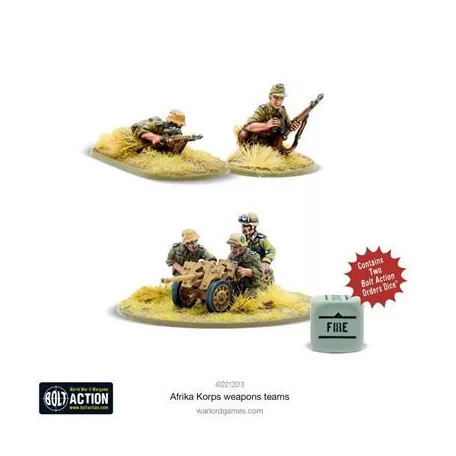 Bolt Action - Afrika Korps Weapons Teams-402212013