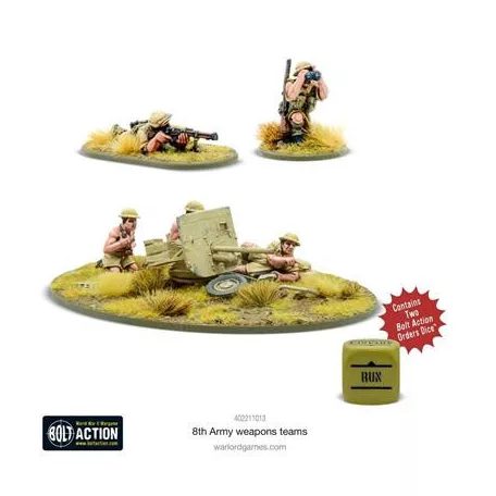 Bolt Action - 8th Army Weapons Teams-402211013