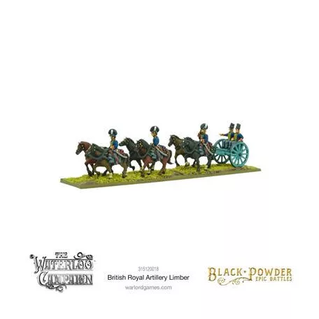 Black Powder - Epic Battles Waterloo - British Royal Artillery Limber-315120018