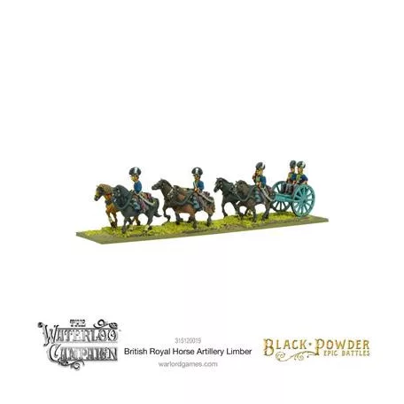 Black Powder - Epic Battles Waterloo - British Royal Horse Artillery Limber-315120019