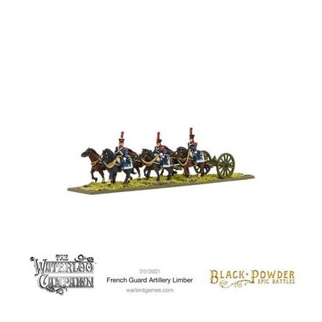Black Powder - Epic Battles Waterloo - French Guard Artillery Limber-315120021