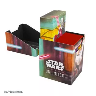 Gamegenic - Star Wars: Unlimited Soft Crate - Obi-Wan Kenobi/Darth Maul-GGS25135ML