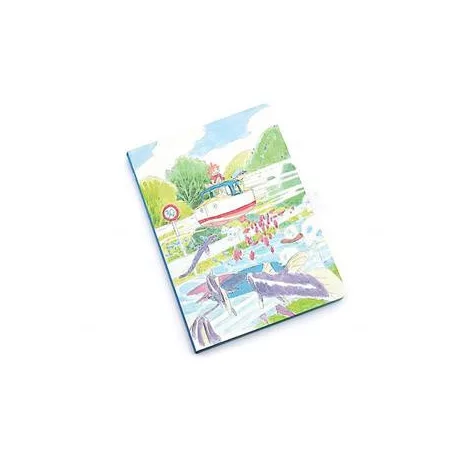 Flexi Journal Ponyo & Sosuke - Ponyo on the Cliff-CHRO-21864