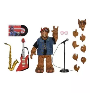 Alf - 7” Scale Action Figure - Ultimate Born to Rock Alf-NE45109-01