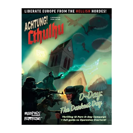Achtung! Cthulhu 2d20 - D-Day: The Darkest Day - EN-MUH0010317