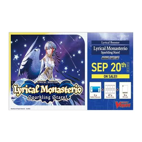Cardfight!! Vanguard - Lyrical Monasterio Sparkling Stars! Sneak Preview Kit - EN-VGE-DZ-LBT01SP