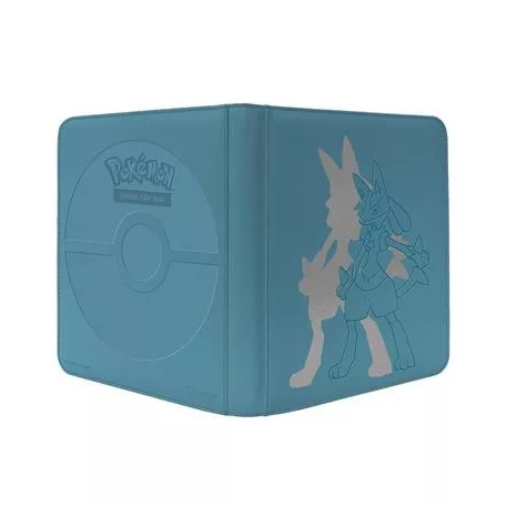 UP - Elite Series - Lucario 12-Pocket Zippered PRO Binder for Pokémon-16412