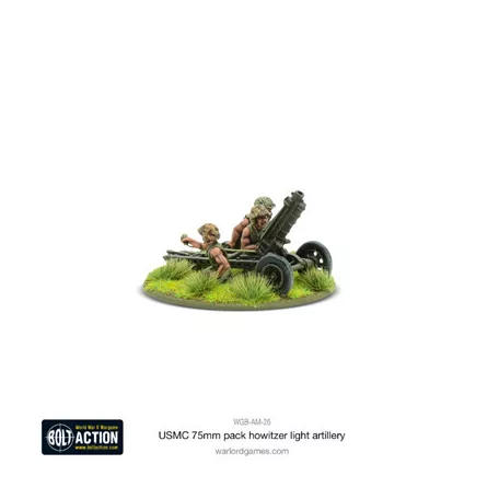 Bolt Action - USMC 75mm Pack Howitzer Light Artillery - EN-WGB-AM-26
