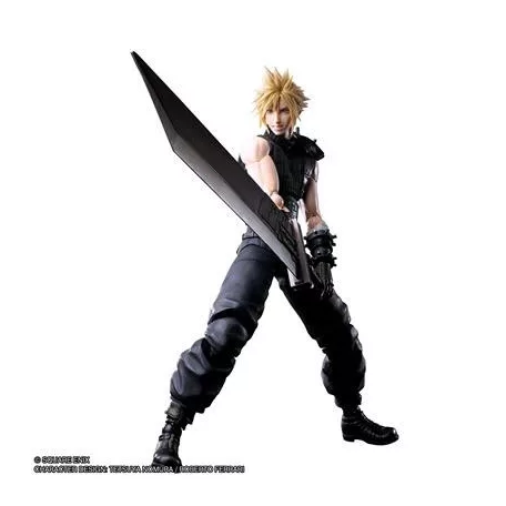 Final Fantasy VII Rebirth Play Arts Kai Action Figure - Cloud Strife-XFF07ZZ984