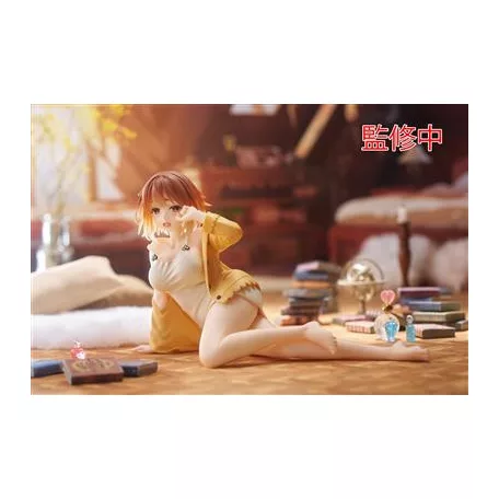 Atelier Ryza: Ever Darkness & The Secret Hideout Desktop Cute Figure - Ryza (Nightwear Ver.)-XALGVZZZ62