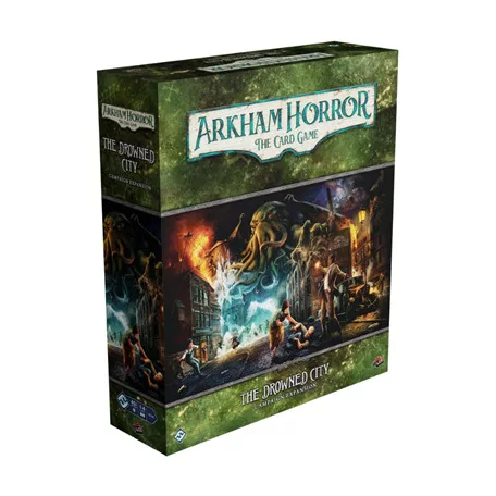 FFG - Arkham Horror LCG: The Drowned City Campaign Expansion - EN-AHC84