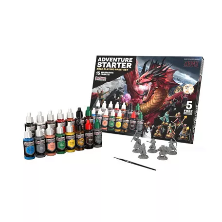 The Army Painter - GameMaster: Adventure Starter Role-playing Paint Set-GM1008P
