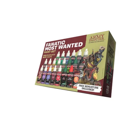 The Army Painter - Warpaints Fanatic: Most Wanted Paint Set-WP8071P