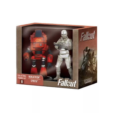 Fallout Collectible Figures Set Nukatron & Synth-SYN-2631512-C