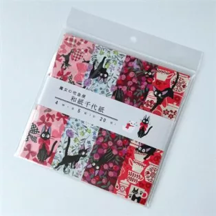 Kiki's Delivery Service - Origami Set Jiji & Flowers-ENSKY-49797