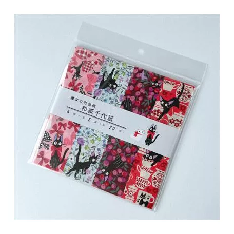 Kiki's Delivery Service - Origami Set Jiji & Flowers-ENSKY-49797