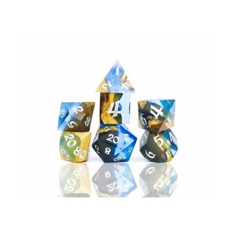 Sirius Dice - Sapphire Grove Limited Edition Dice Set-SDZ0020-03