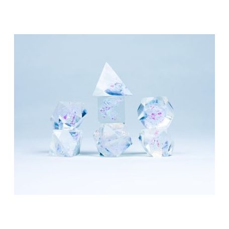 Sirius Dice - Dice Set - Clear Cloak & Dagger-SDZ0010-04