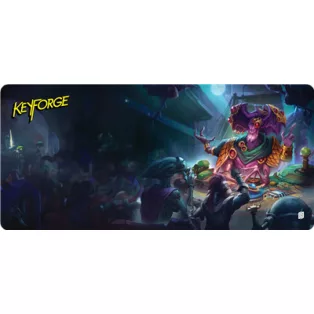 KeyForge: Ekwidon - "Blue Light Special” Extra-Wide Playmat-KFS52