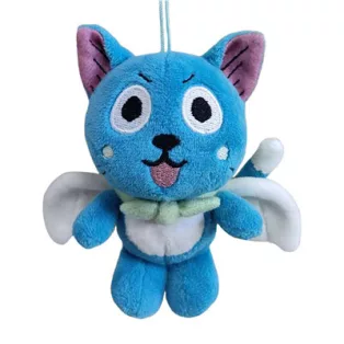Fairy Tail - Plush Keychain (10 cm) - Happy-700446