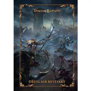 Dungeons & Lasers - The World Of Deuslair: Bestiary Book (Hardcover) - EN-DNL0080