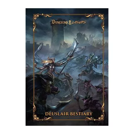 Dungeons & Lasers - The World Of Deuslair: Bestiary Book (Hardcover) - EN-DNL0080