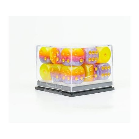 Sirius Dice - D6 Dice Set - 12mm Tahitian Sunset-SDZ0008-17