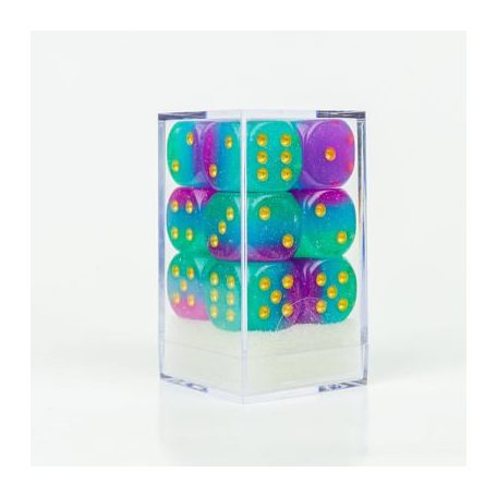 Sirius Dice - D6 Dice Set - 16mm Northern Lights-SDZ0008-18