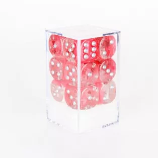 Sirius Dice - D6 Dice Set - 16mm Hearts-SDZ0008-14