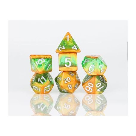 Sirius Dice - Dice Set - Rainforest-SDZ0009-09