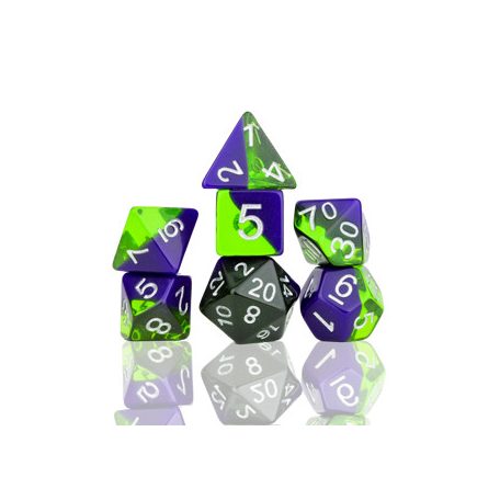 Sirius Dice - Dice Set - Sea Glass-SDZ0009-07