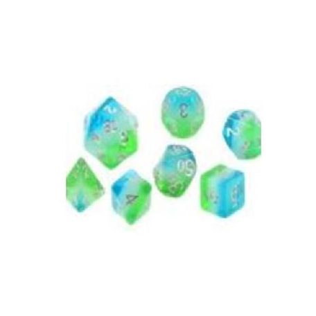 Sirius Dice - Dice Set - Blue Hawaiian-SDZ0005-08