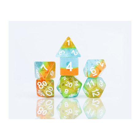 Sirius Dice - Dice Set - Celestial - Ocean Dusk-SDZ0019-02