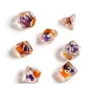 Sirius Dice - Dice Set - Orange Purple Clear-SDZ0002-02