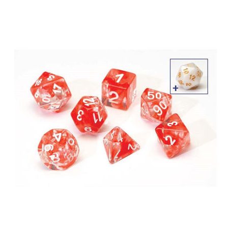 Sirius Dice - Red Cloud Resin-SDZ0001-09