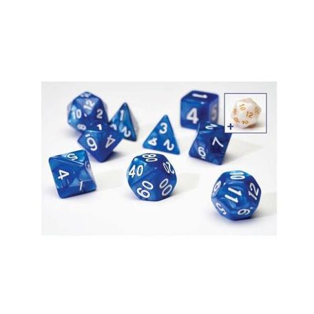 Sirius Dice - Pearl Blue Acrylic-SDZ0001-03