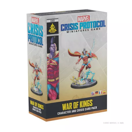 Marvel Crisis Protocol - War of Kings Character and Crisis Card Pack - EN/DE/SP/FR-CA13
