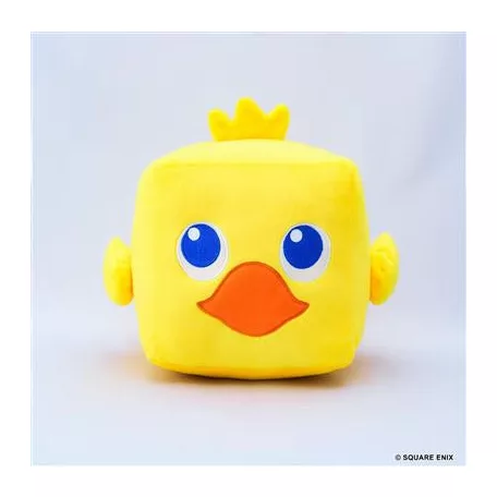 Final Fantasy Cube Plush - Chocobo ( M Size )-XFFPLZZZ66