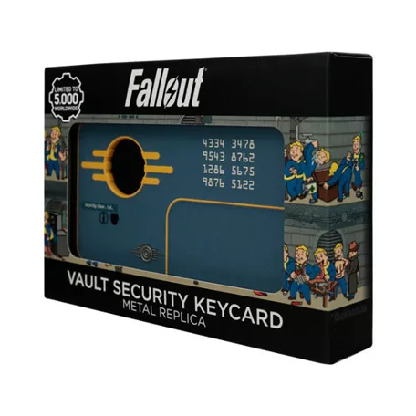 Fallout Vault Security Keycard Replica-B-FLT64