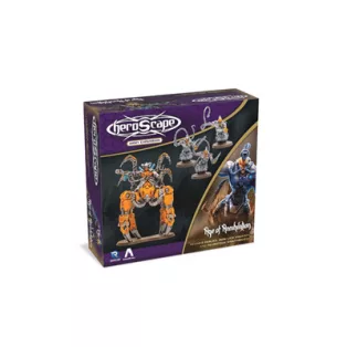 Heroscape: Revna’s Rebuke: Iron Lich Viscerot and Necrotech Wraithriders Army Expansion - EN-RGS02699