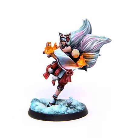 Eldfall Chronicles - Kitsune Spellmaiden-ELDSMKS01