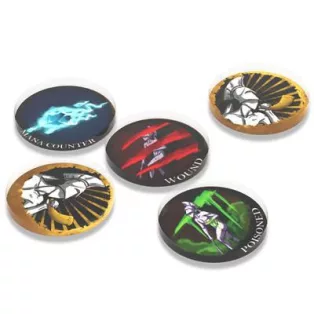 Eldfall Chronicles - Acrylic Token Set-ECNWACC01