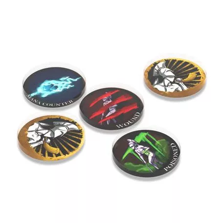 Eldfall Chronicles - Acrylic Token Set-ECNWACC01