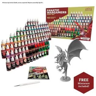 The Army Painter - Warpaints Fanatic Wargamers Paint Set-WP8073P