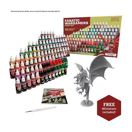 The Army Painter - Warpaints Fanatic Wargamers Paint Set-WP8073P