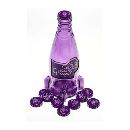 Fallout "Nuka Grape" Glass Bottle & Cap-1134569