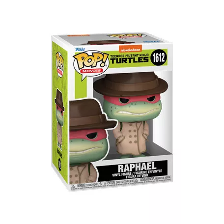 Funko POP! Movies: TMNT - Raphael w/Coat & Hat-FK76048